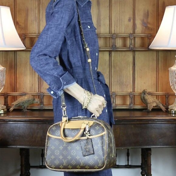 Authentic Vintage Louis Vuitton Trouville Doctor Bag - Picture 15 of 16